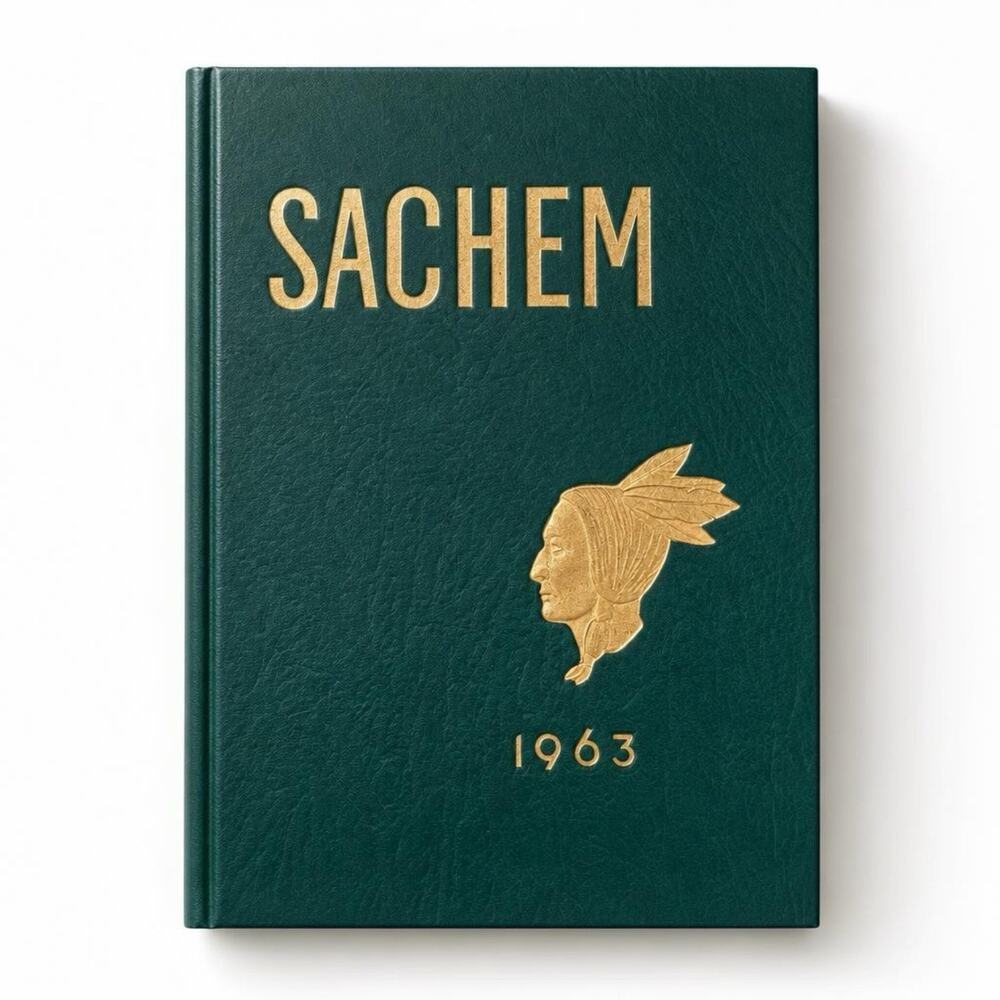 Vintage 1963s Graduaters Signatures Sachem Old Town High School Maine Yearbook